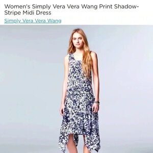 Simply Vera Vera Wang Dress~Size XL